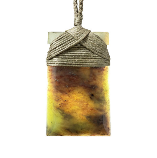 Toki / Adze Pounamu Pendant - NZ Greenstone | Hapopo Totoweka