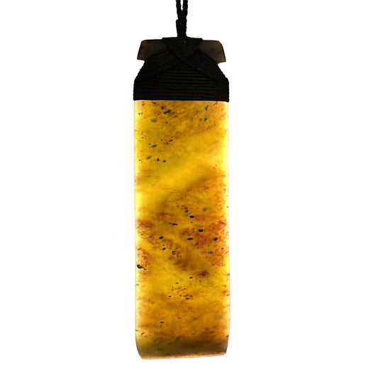 Toki / Adze Pounamu Pendant - NZ Greenstone | Hapopo Totoweka