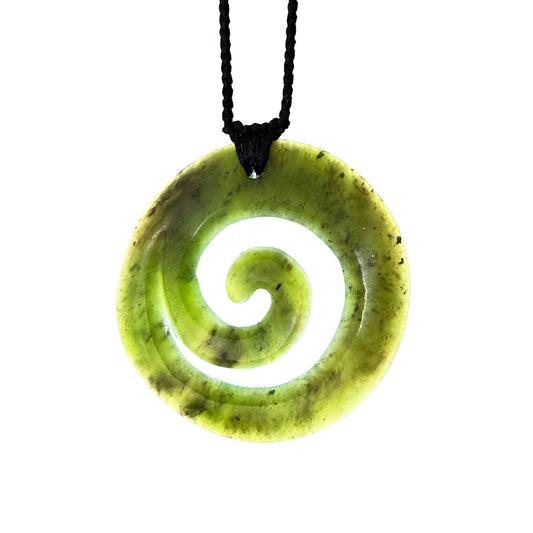 Koru / Fern Frond Pounamu Pendant | Hapopo