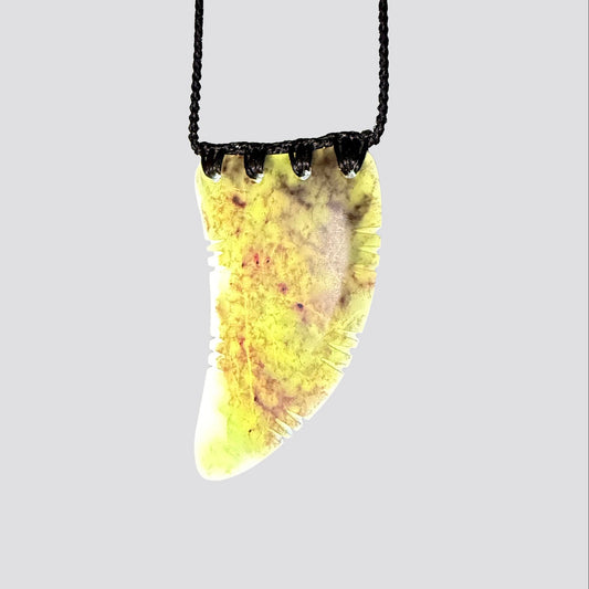 Niho / Tooth Pounamu Pendant | Hapopo