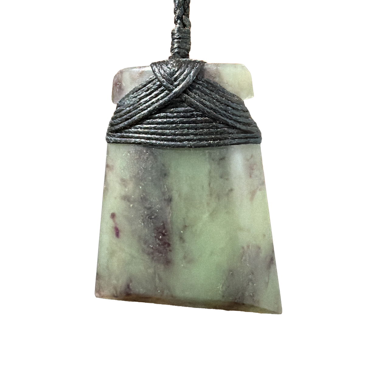 Toki / Adze Pounamu Pendant - NZ Greenstone | Hapopo Īnanga Totoweka