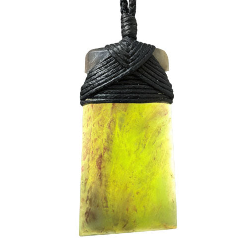 Toki / Adze Pounamu Pendant - NZ Greenstone | Hapopo Īnanga Totoweka