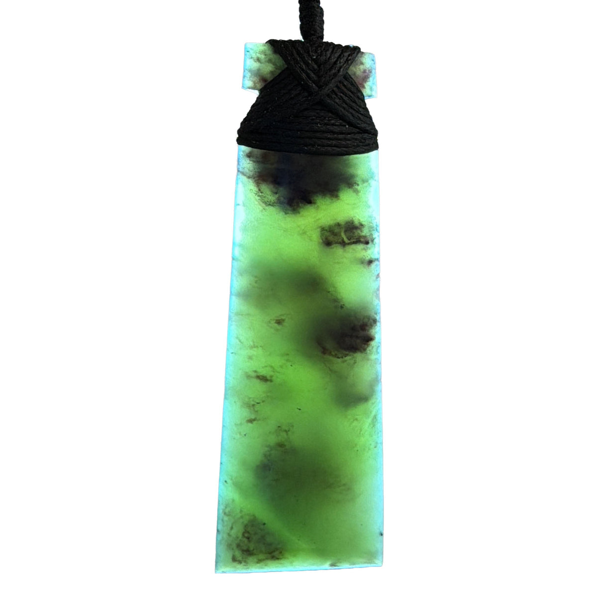 Toki / Adze Pounamu Pendant - NZ Greenstone | Hapopo Īnanga Totoweka