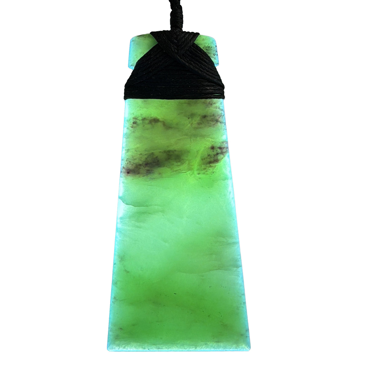 Toki / Adze Pounamu Pendant - NZ Greenstone | Hapopo Īnanga Totoweka