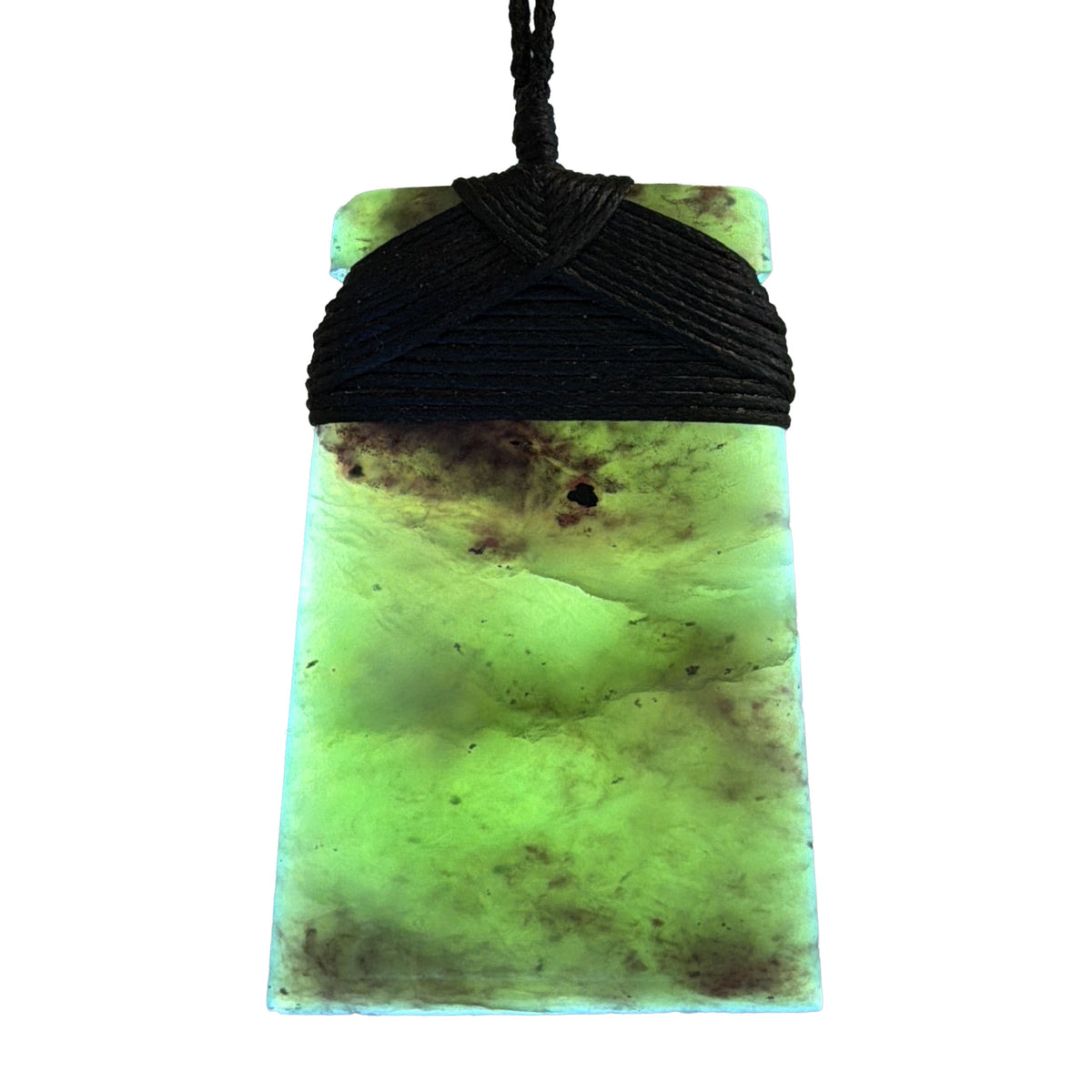 Toki / Adze Pounamu Pendant - NZ Greenstone | Hapopo Totoweka