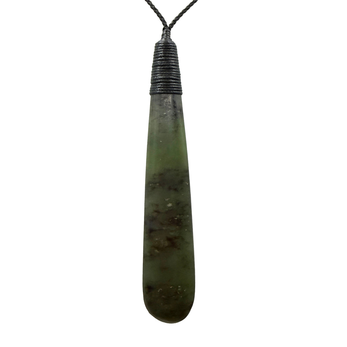 Roimata / Teardrop Pounamu Pendant - NZ Greenstone | Hapopo Totoweka