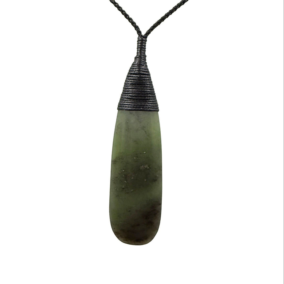 Roimata / Teardrop Pounamu Pendant - NZ Greenstone | Hapopo Totoweka