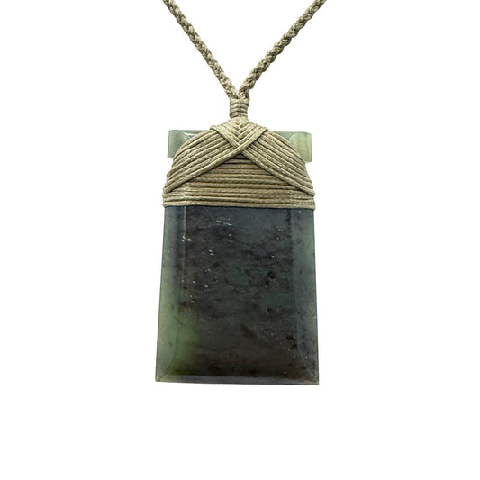 Toki / Adze Pounamu Pendant - NZ Greenstone | Hapopo Totoweka