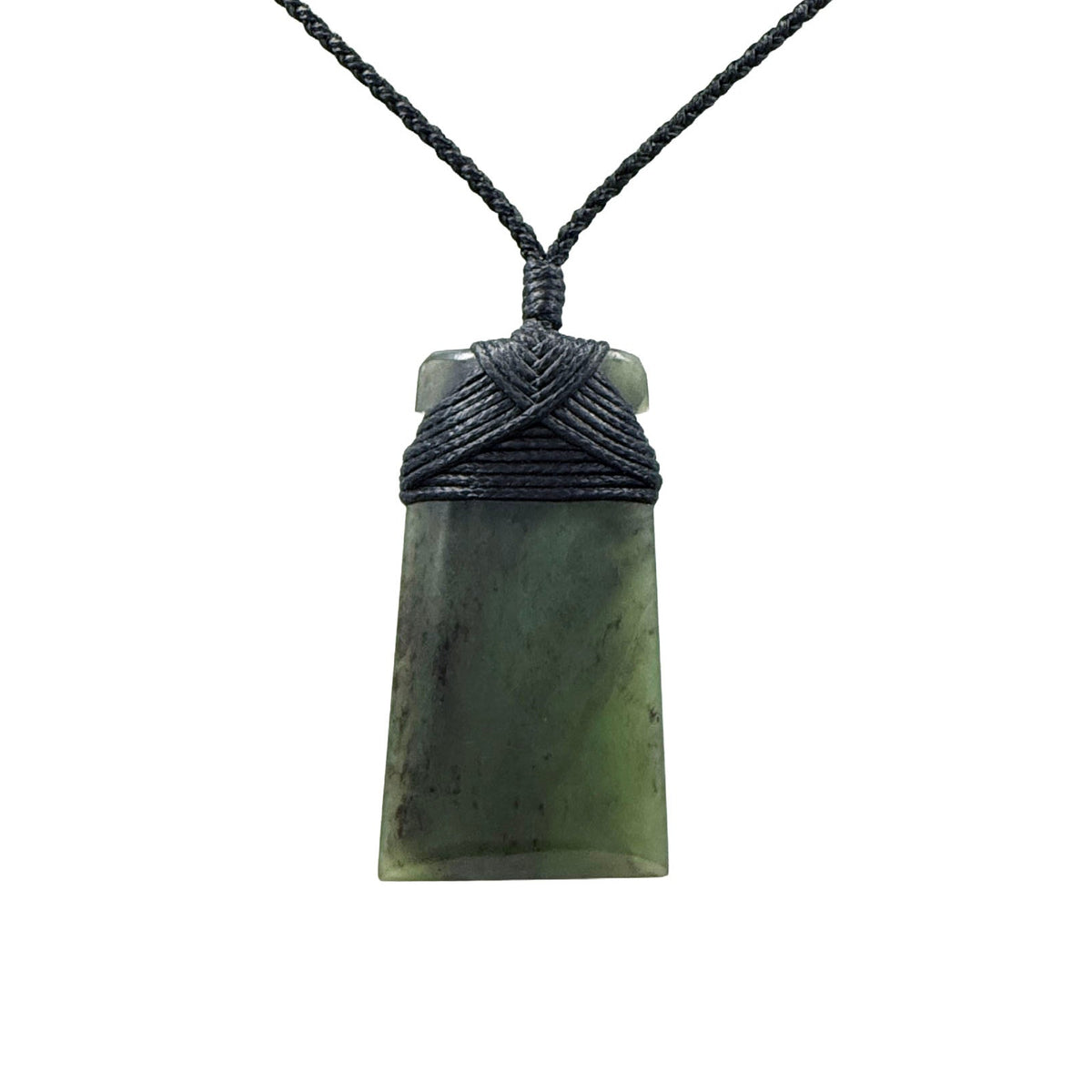 Toki / Adze Pounamu Pendant - NZ Greenstone | Hapopo Īnanga Totoweka