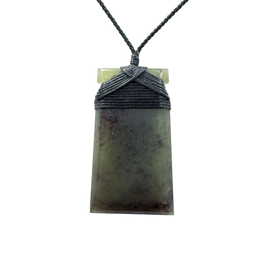 Toki / Adze Pounamu Pendant - NZ Greenstone | Hapopo Totoweka