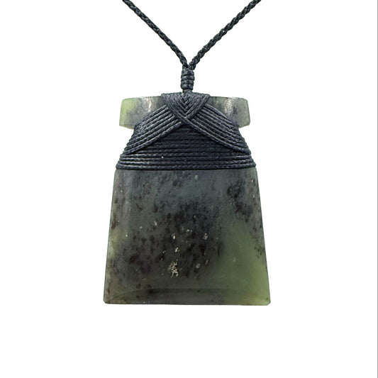 Toki / Adze Pounamu Pendant - NZ Greenstone | Hapopo Totoweka