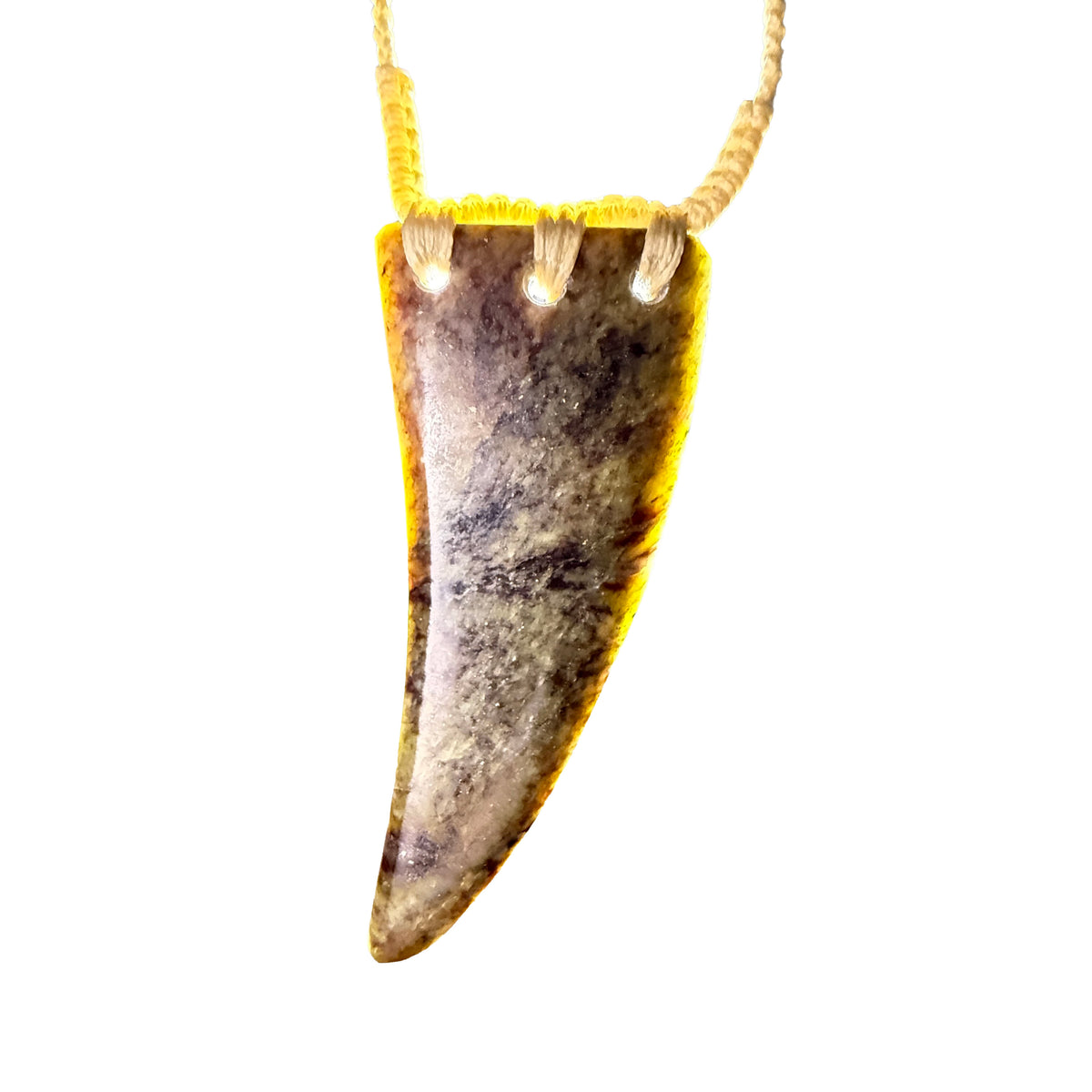 Niho / Tooth Pounamu Pendant | Hapopo Rimu Rimu