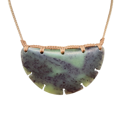 Breast Plate Pounamu Pendant | Hapopo